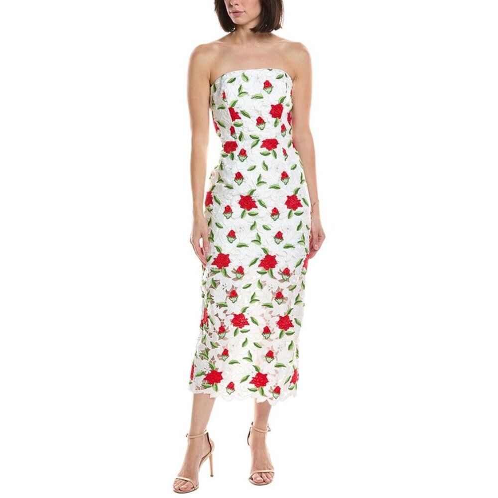 Milly Womens  Kait Midi Dress